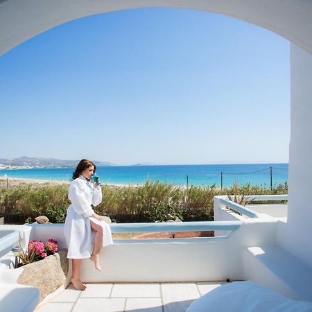 Naxian Riviera Exclusive Seafront Suites, Junior Suite Agios Prokopios  Exterior foto