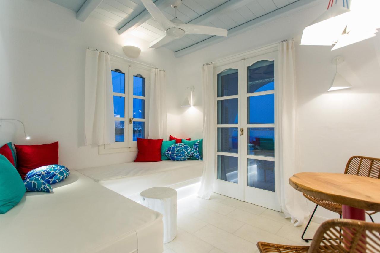 Naxian Riviera Exclusive Seafront Suites, Junior Suite Agios Prokopios  Exterior foto
