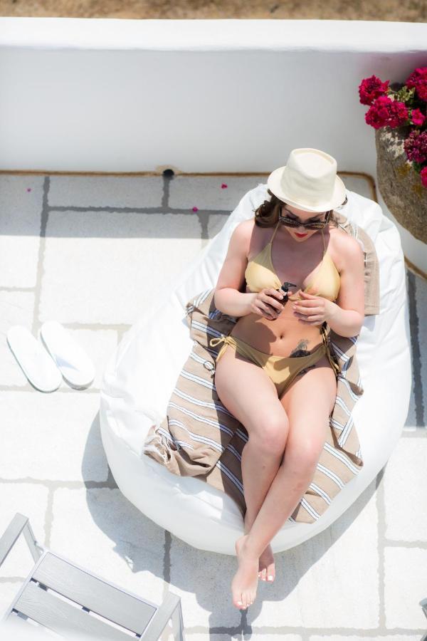 Naxian Riviera Exclusive Seafront Suites, Junior Suite Agios Prokopios  Exterior foto