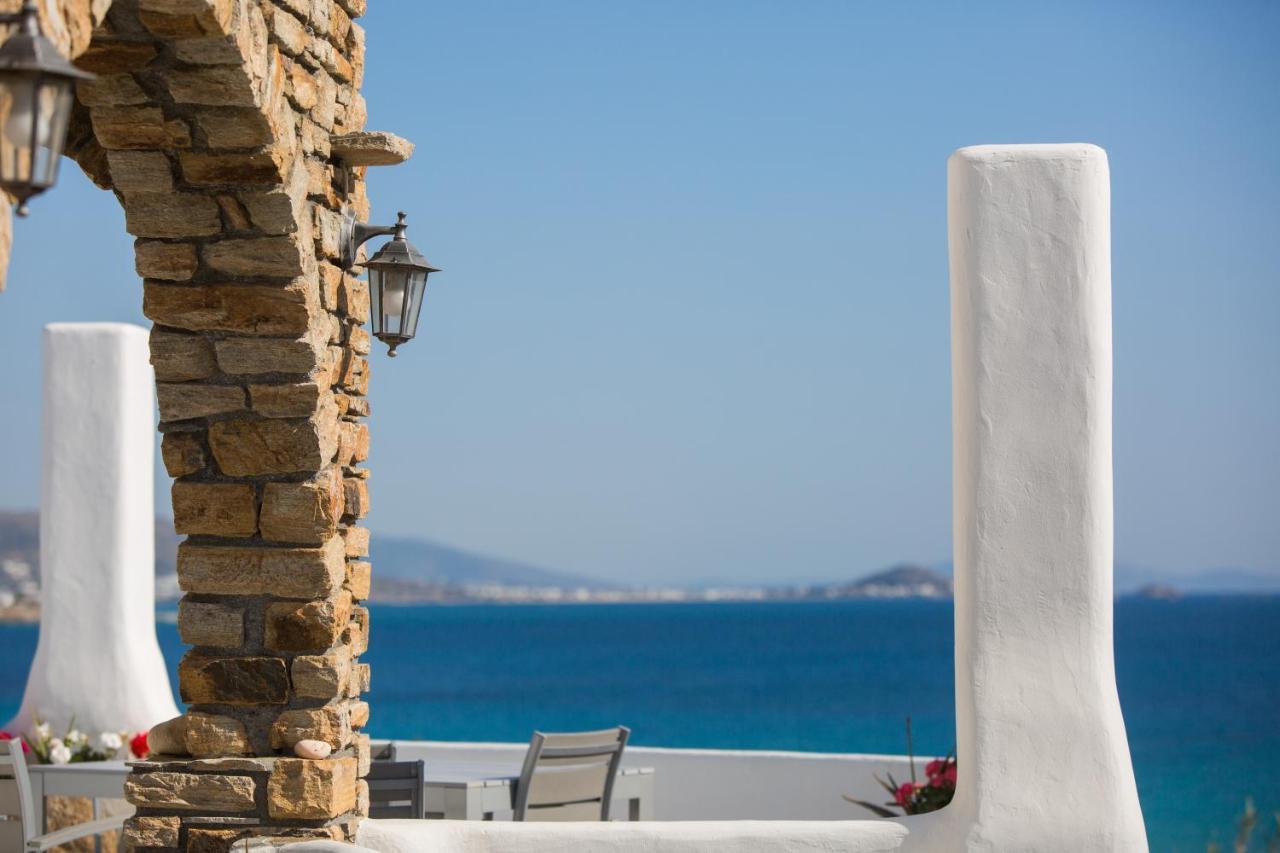 Naxian Riviera Exclusive Seafront Suites, Junior Suite Agios Prokopios  Exterior foto