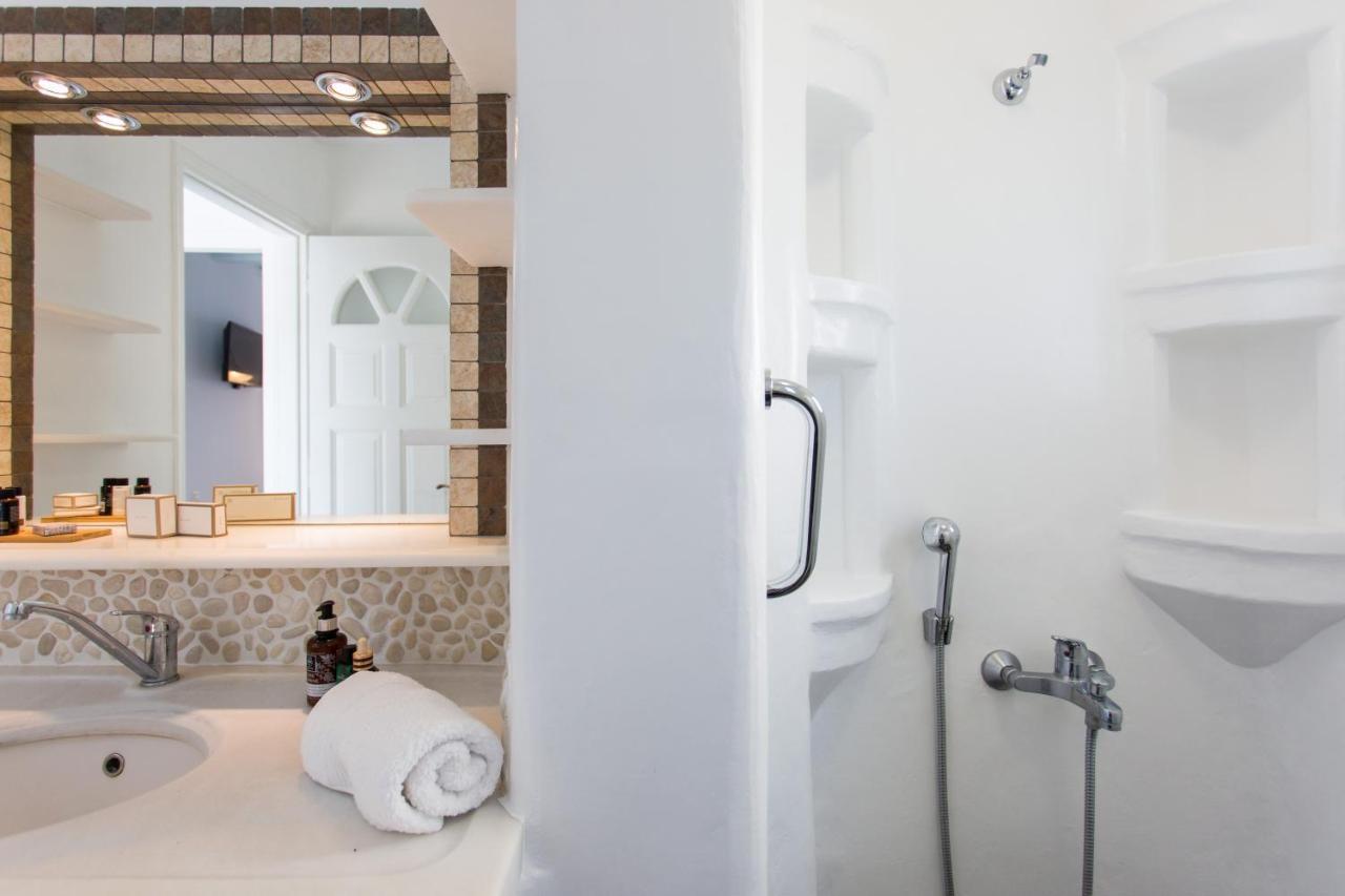 Naxian Riviera Exclusive Seafront Suites, Junior Suite Agios Prokopios  Exterior foto